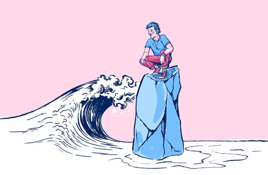 TransPerson trotzt den Wellen des Widerstands