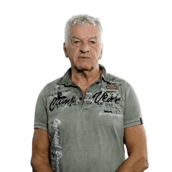 Rolf looks into the camera - Coming out at over 50