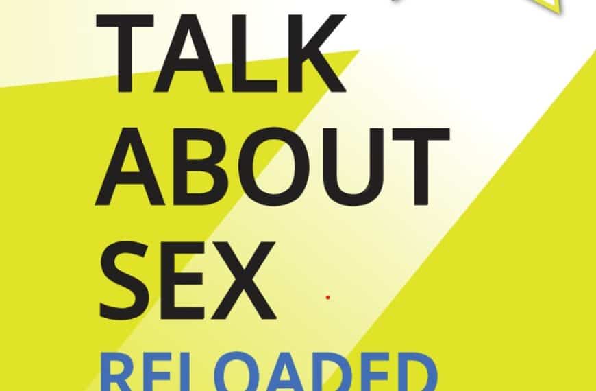 Cover of the brochure „Let's talk about sex - reloaded“ on sexual health