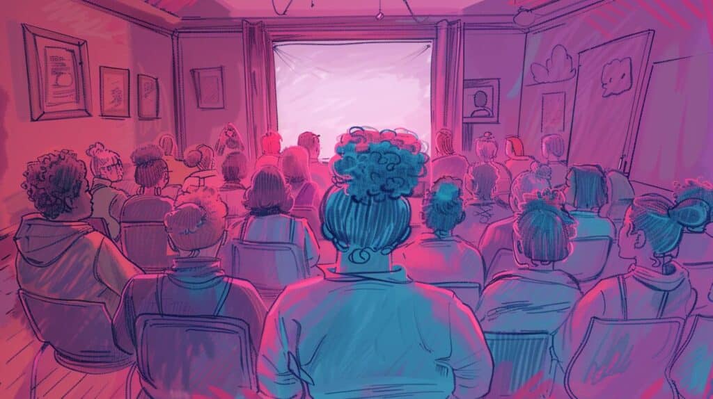 Teacher at the front explains ways out of trans hostility to a group - education, legal protection and lived self-determination.